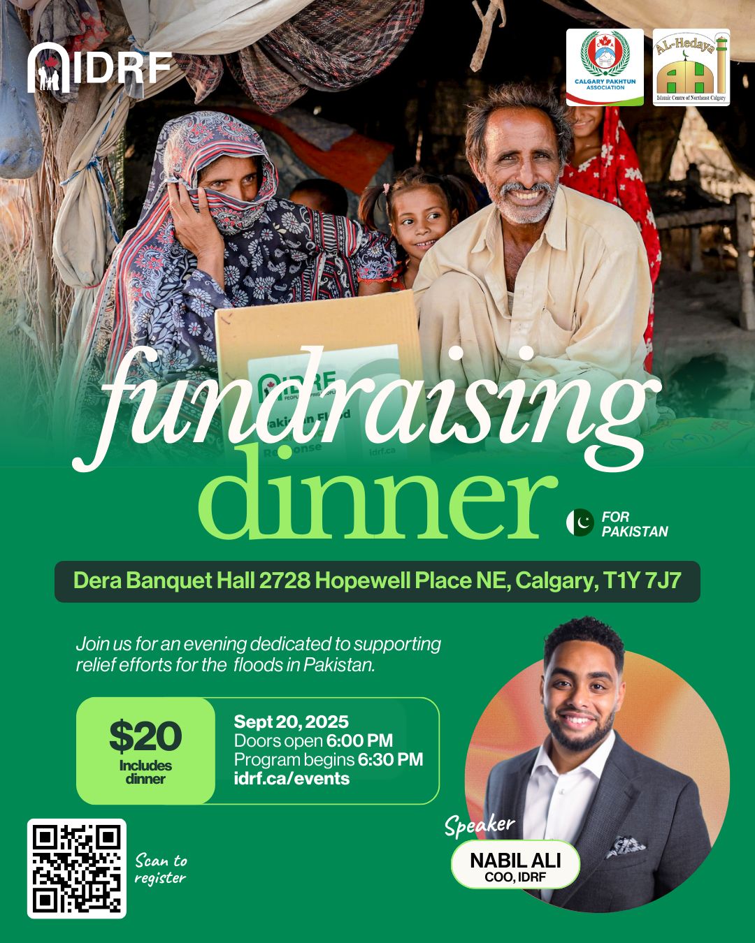 Fundraising Dinner for Pakistan Floods